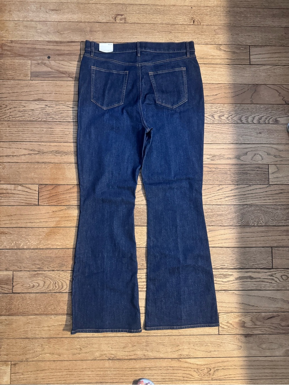 Women’s Dark Blue Denim Flare Jeans